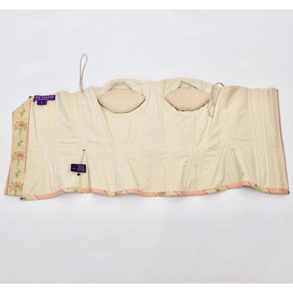 Ralph Lauren Purple Label Collection top XS corset bustier 2003 archive - Picture 9 of 11